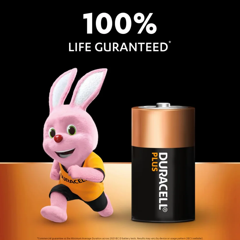 2 x Duracell D Plus LR20 MN1300 alkaliczny (1 x blister, 2 baterie), 2 baterie