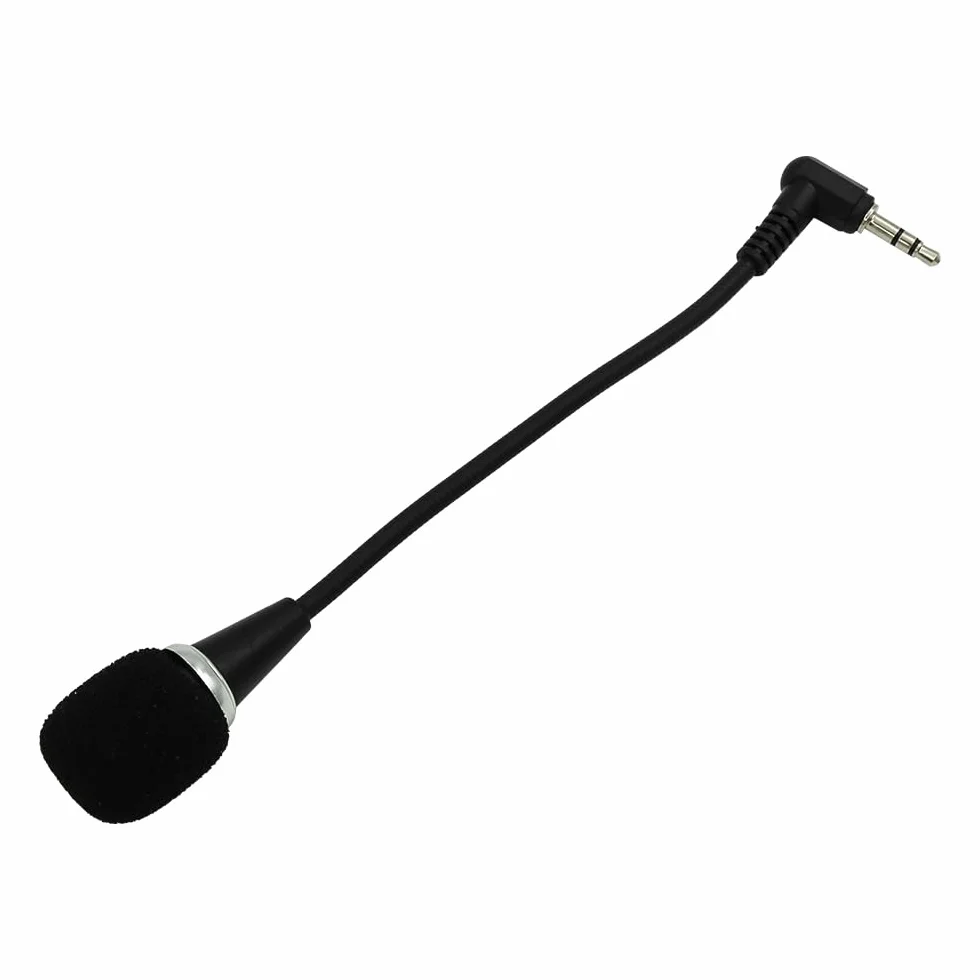 Alnicov Mini Mikrofon 3.5mm Złącze Audio Głowica Idealny Mikrofon Kondensatorowy do Komputera Laptop Notebook Tablet PC Skype