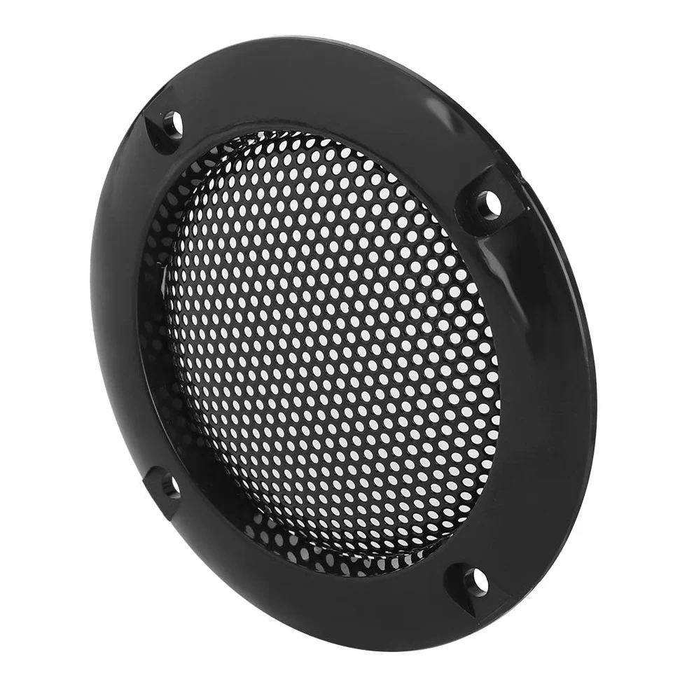 Osłona głośników 2 w 1 – kratka ochronna i dekoracyjna, system audio, czarna