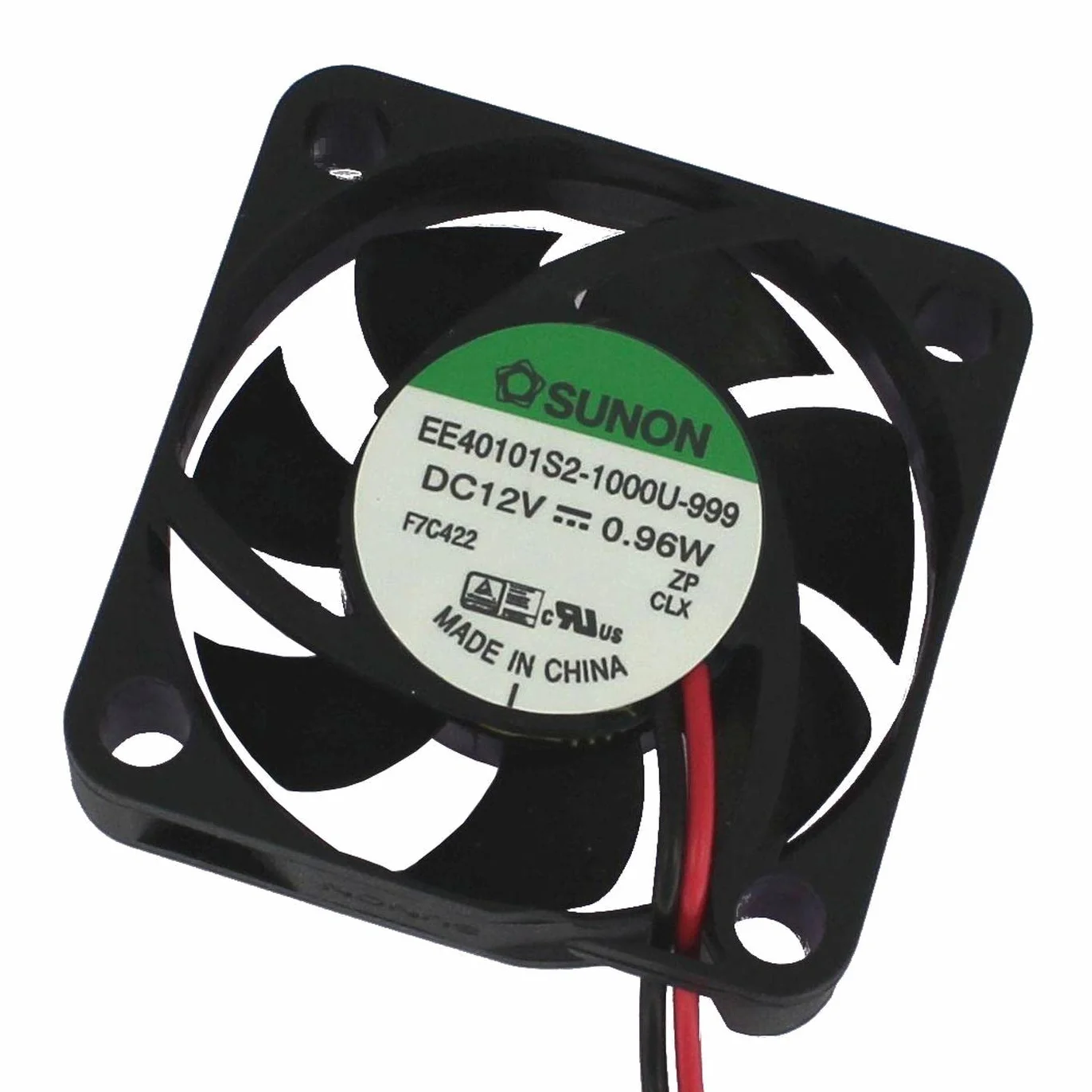 SUNON EE40101S21000U999 12V DC 0,8W 40x40x10mm Wentylator 12m³/h 6100U/min