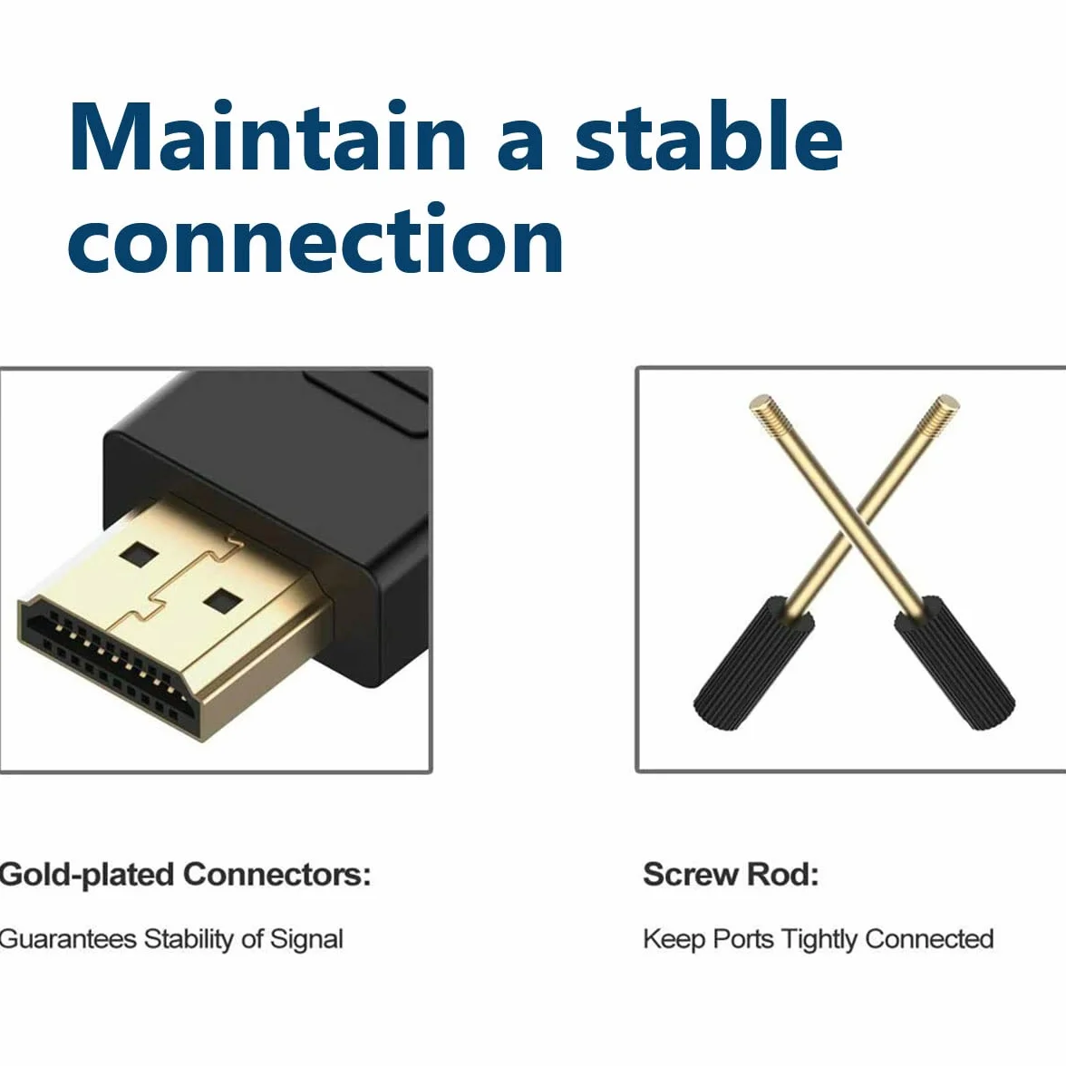 MMOBIEL HDMI do DVI Cable Adapter - dwukierunkowy DVI-D Dual Link do HDMI Cable Converter obsługuje wszystkie wysokiej rozdzielczości LCD i LED Displays, monitory i telewizory 1080p High-Speed - 2m